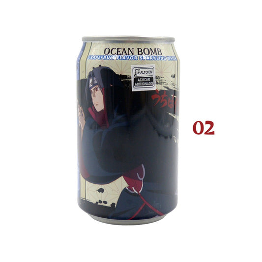 Refrigerante Sabor Toranja Naruto Shippuden 330ml Ocean Bomb