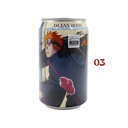 Refrigerante Sabor Toranja Naruto Shippuden 330ml Ocean Bomb
