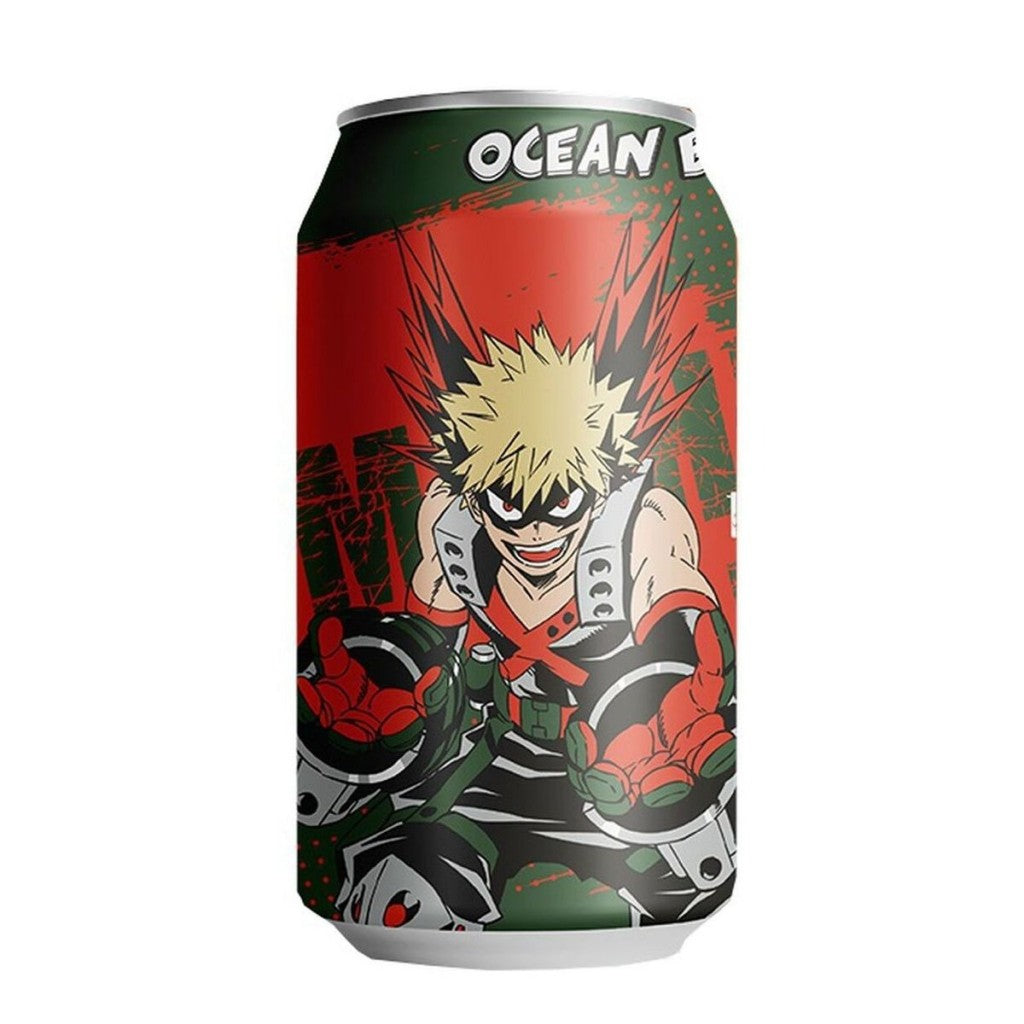 Refrigerante Sabor Uva Vermelha Soda 330ml Ocean Bomb
