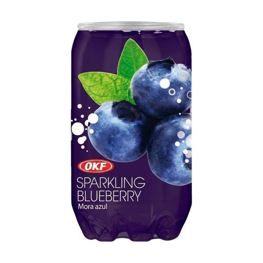 Refrigerante Sparkling Sabor Blueberry 350ml OKF