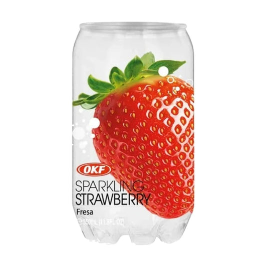 Refrigerante Sparkling Sabor Morango 350ml OKF