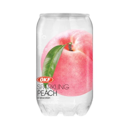 Refrigerante Sparkling Sabor Pêssego 350ml Okf