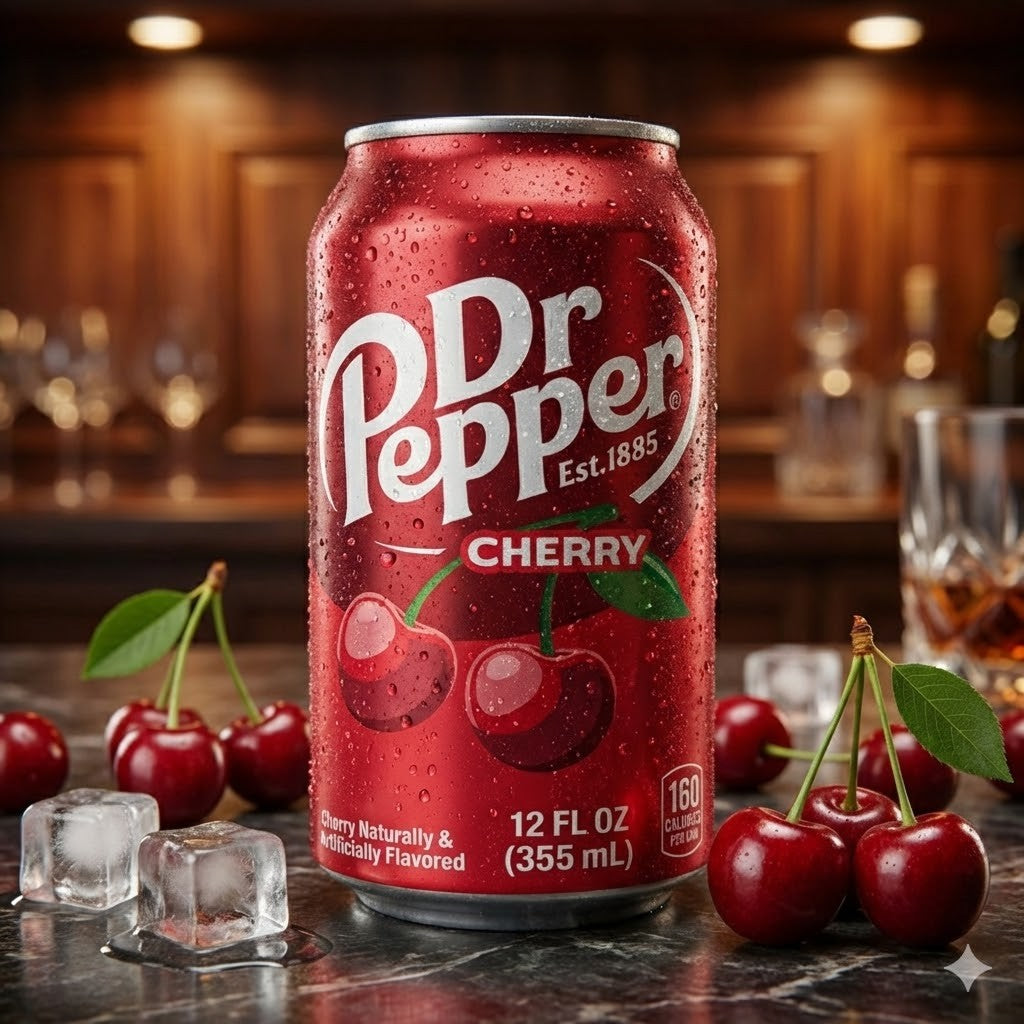 Refrigerante de Cereja 355ml Dr Pepper