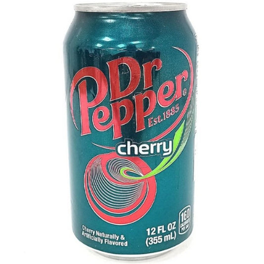 Refrigerante de Cereja 355ml Dr Pepper