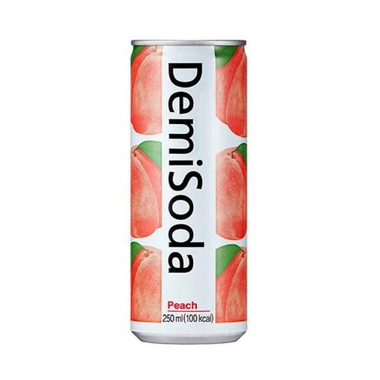 Refrigerante sabor Pêssego Lata 250ml Demi Soda