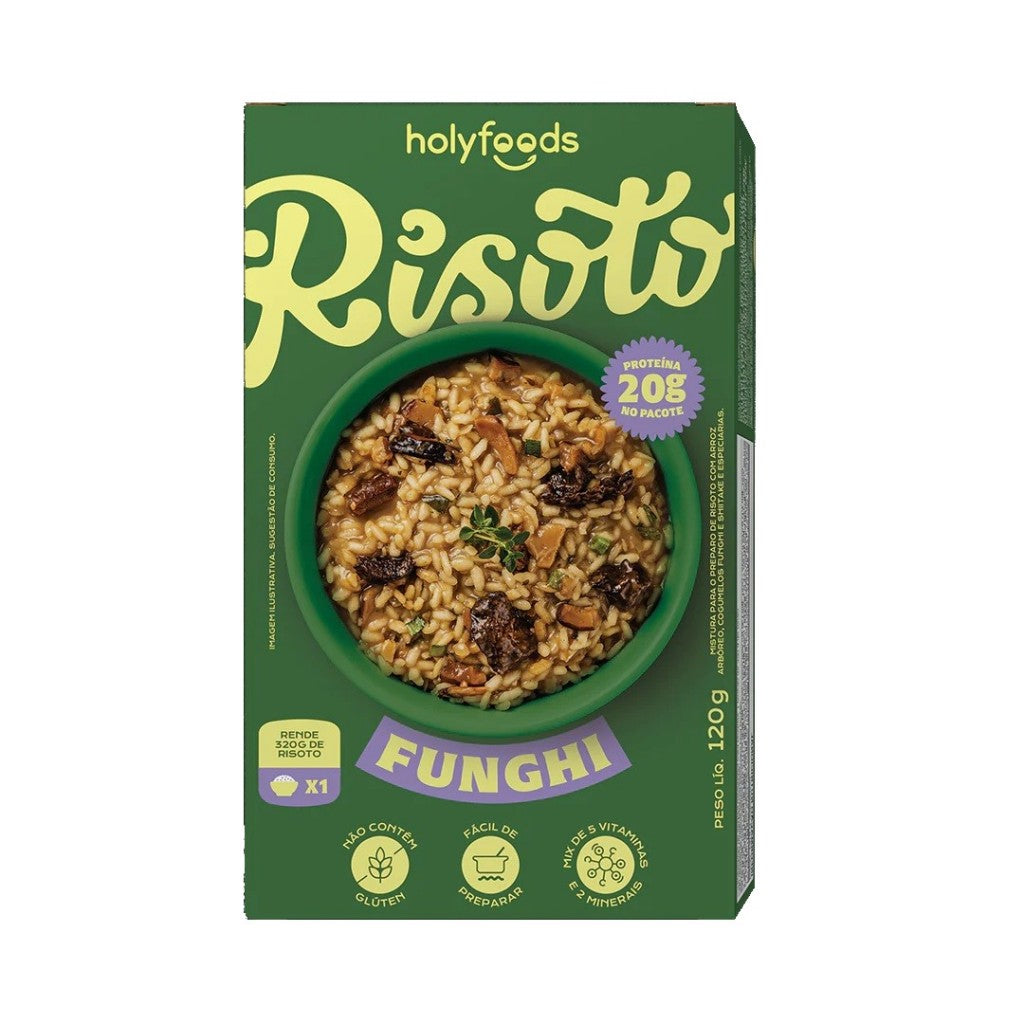 Risoto Funghi 120g HolyFoods