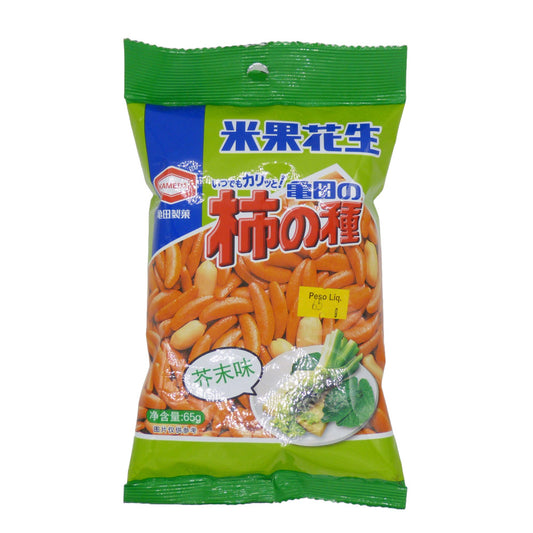 Salgadinho Kaki No Tane Wasabi 65g
