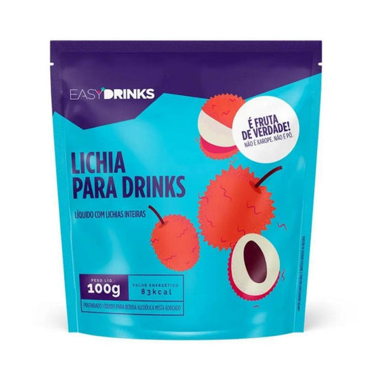 Sachê Preparado de Frutas Lichia 100g Easy Drinks