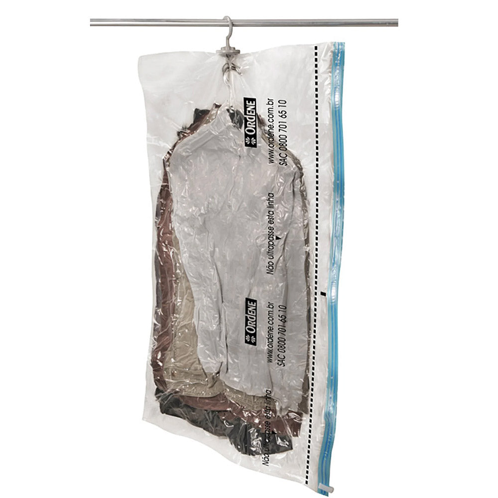 Saco a Vácuo Impermeável e reutilizável 70x120cm Ordene