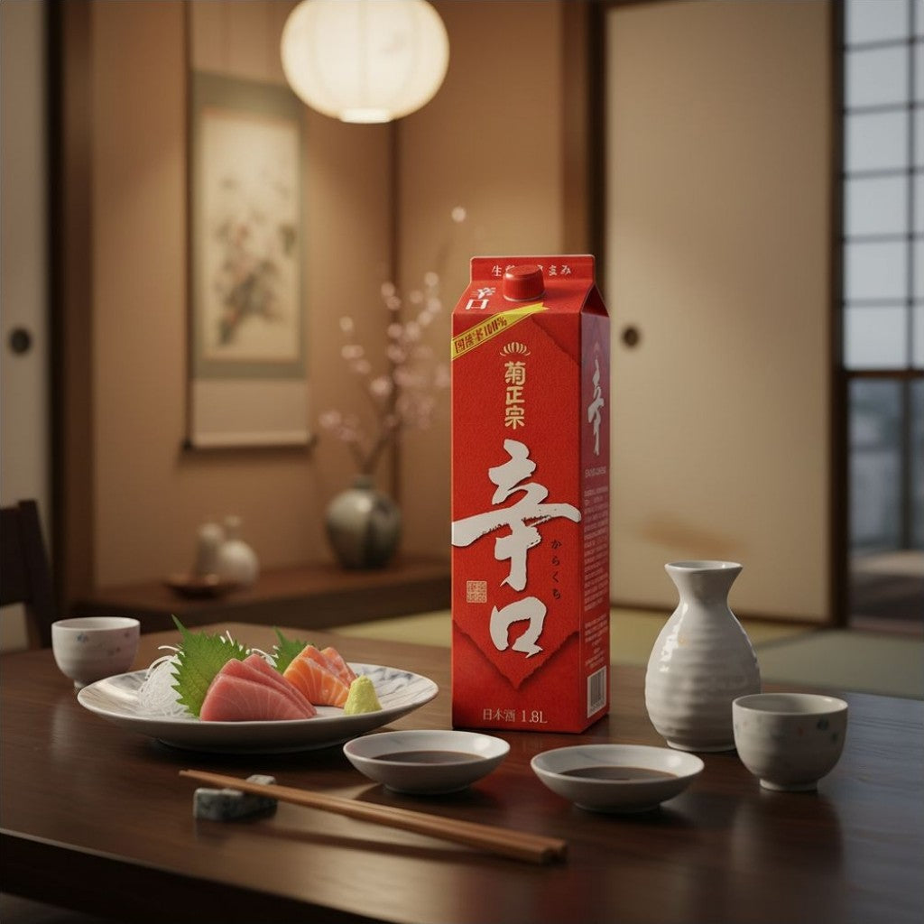 Sake Kikumasamune Karakuchi Pack 1,8L