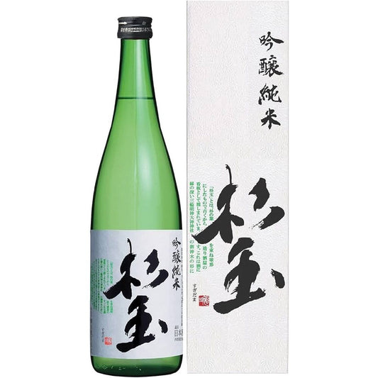 Sake Junmai Ginjo Sugidama 720ml