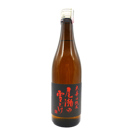 Sake Oze No Yukidoke Junmai 720ml