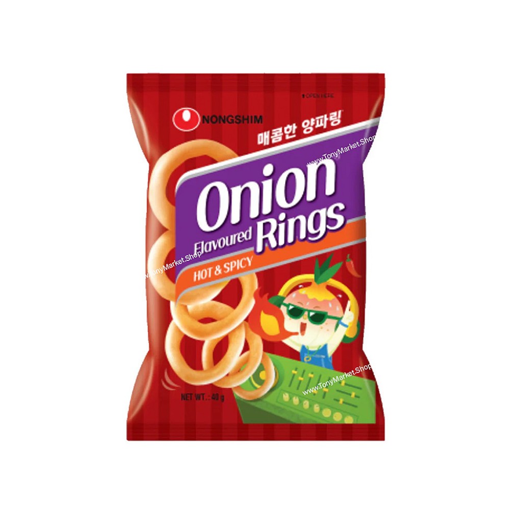 Salgadinho De Cebola Apimentado 40G Nongshim