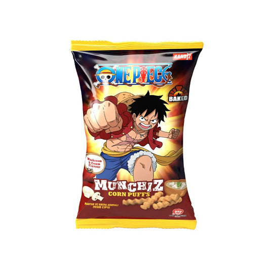 Salgadinho Munchiz Sabor Cogumelo e Creme 35g Kandiz
