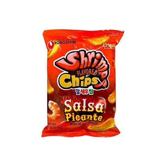 Salgadinho Shrimp Chips Salsa Picante 45g Nongshim
