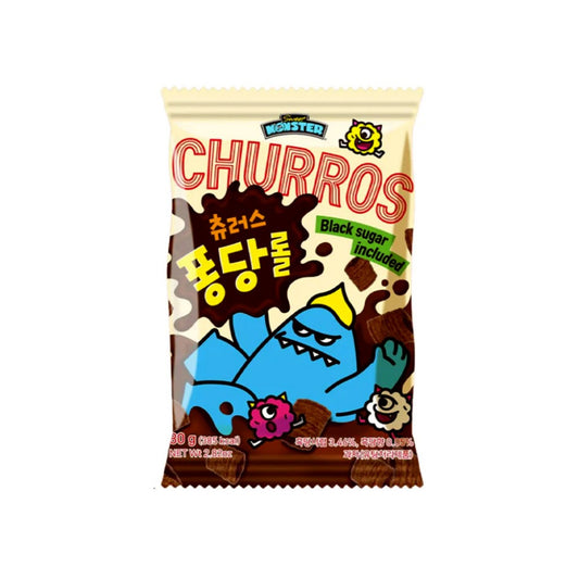 Salgadinho sabor Churros 80g Sweet Monster VENC. 14/08/2026