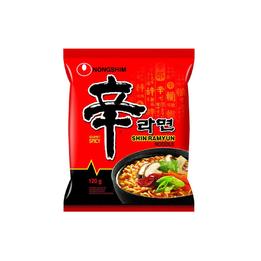 Macarrão Instantâneo Coreano Picante Shin Ramyun 120g Nongshim