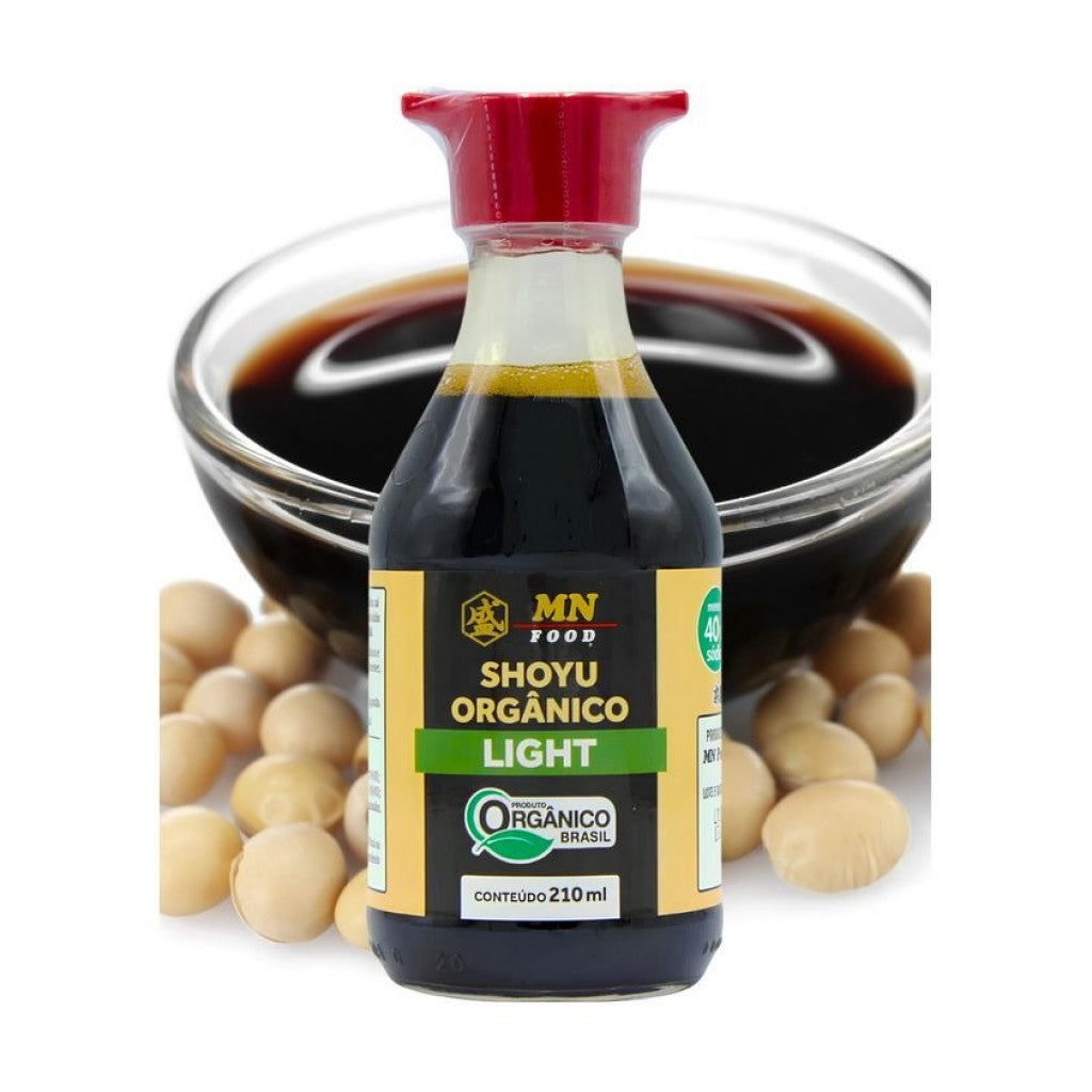 Shoyu Light Orgânico 210ml Mn Food