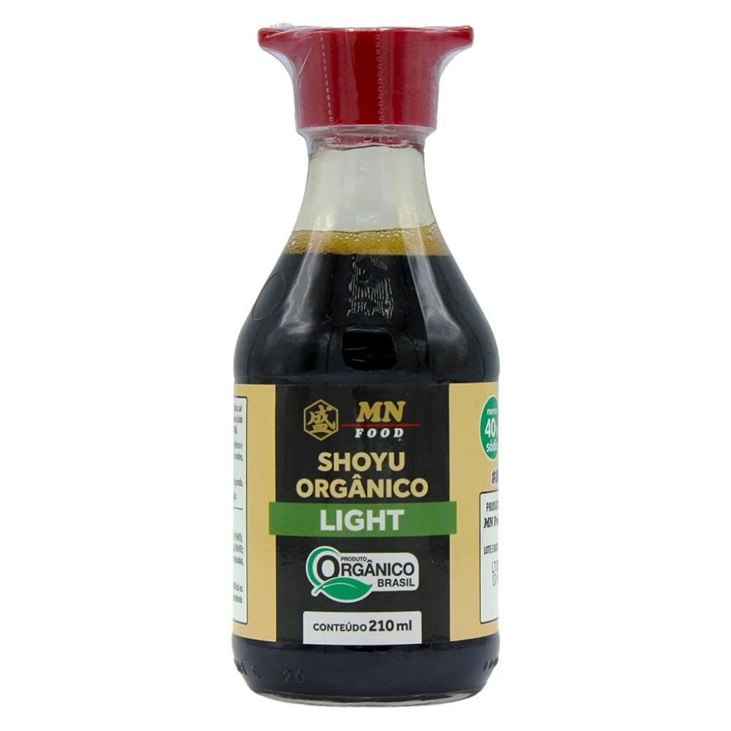 Shoyu Light Orgânico 210ml Mn Food