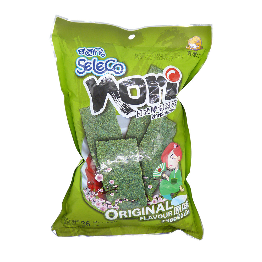 Snack de Alga Marinha Nori Crocante Seleco 36g