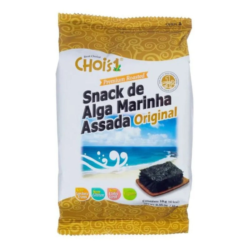 Snack de Alga Marinha Assada Original 10g Chois