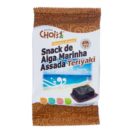 Snack de Alga Marinha Assada Teriyaki 10g