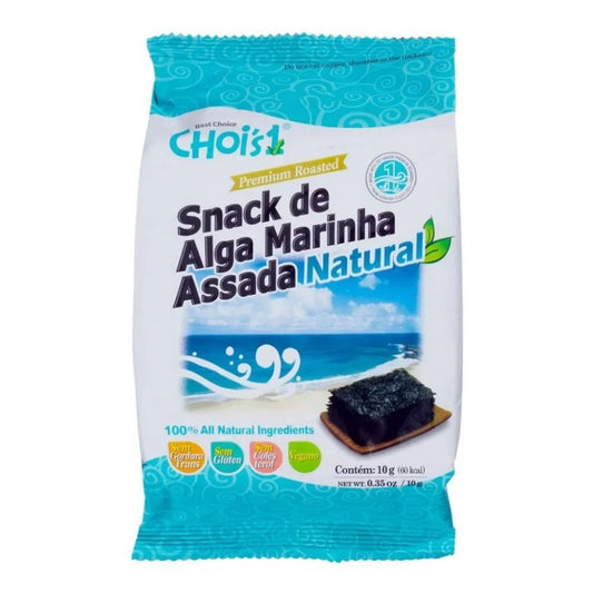 Snack de Alga Marinha Assada Natural 10g Chois