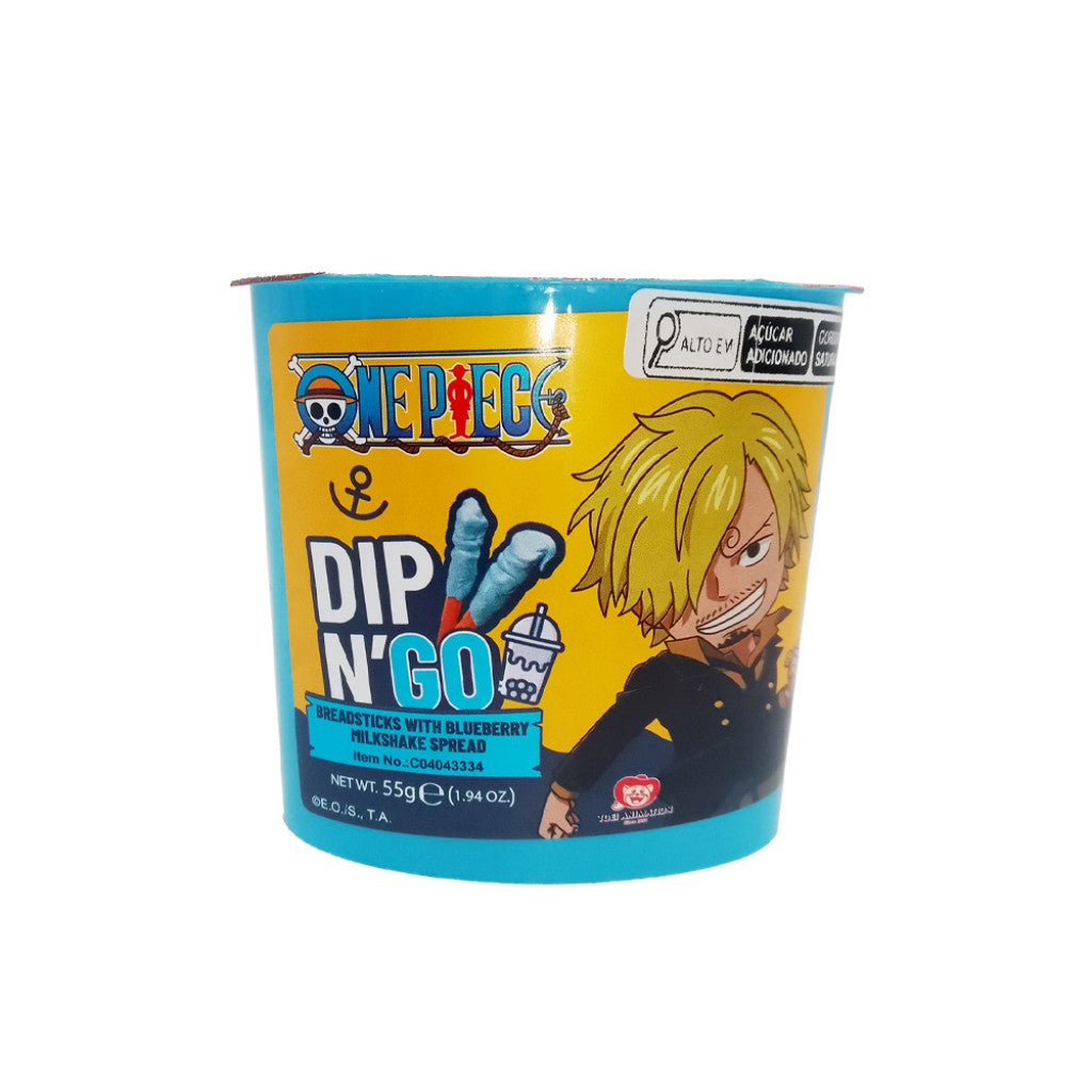 Sticks com Creme de Mirtilo ONE Piece 55g Dipn Go