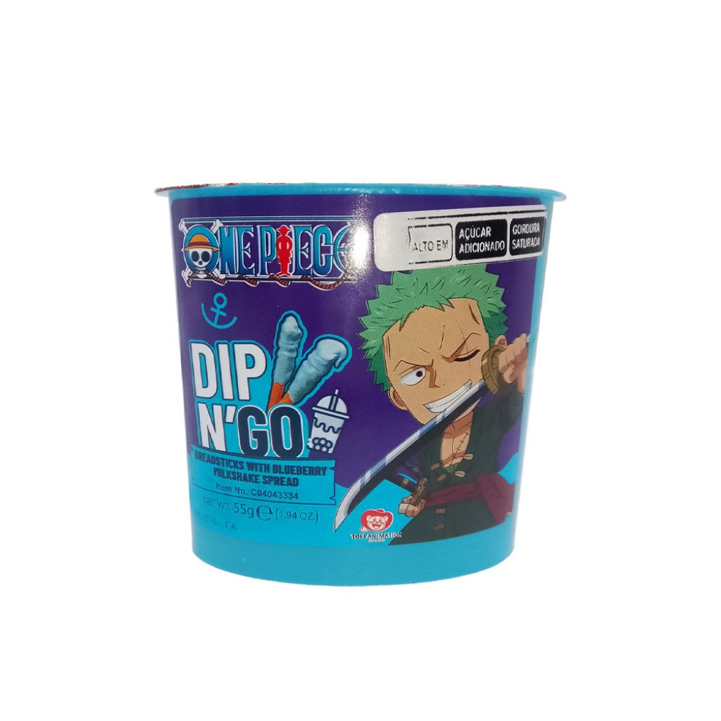Sticks com Creme de Mirtilo ONE Piece 55g Dipn Go