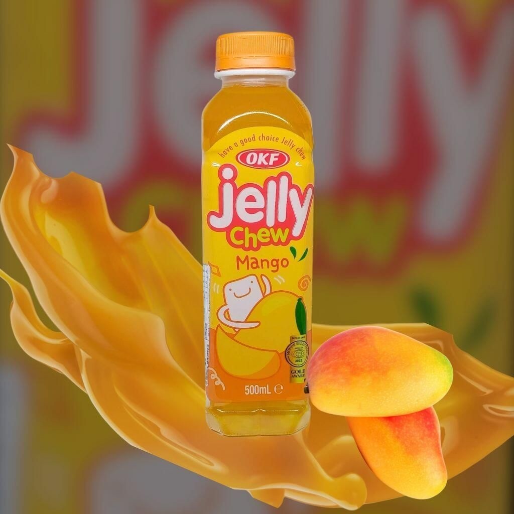 Suco Jelly Chew Sabor Manga 500ml Okf