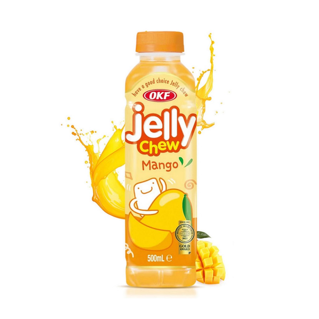 Suco Jelly Chew Sabor Manga 500ml Okf