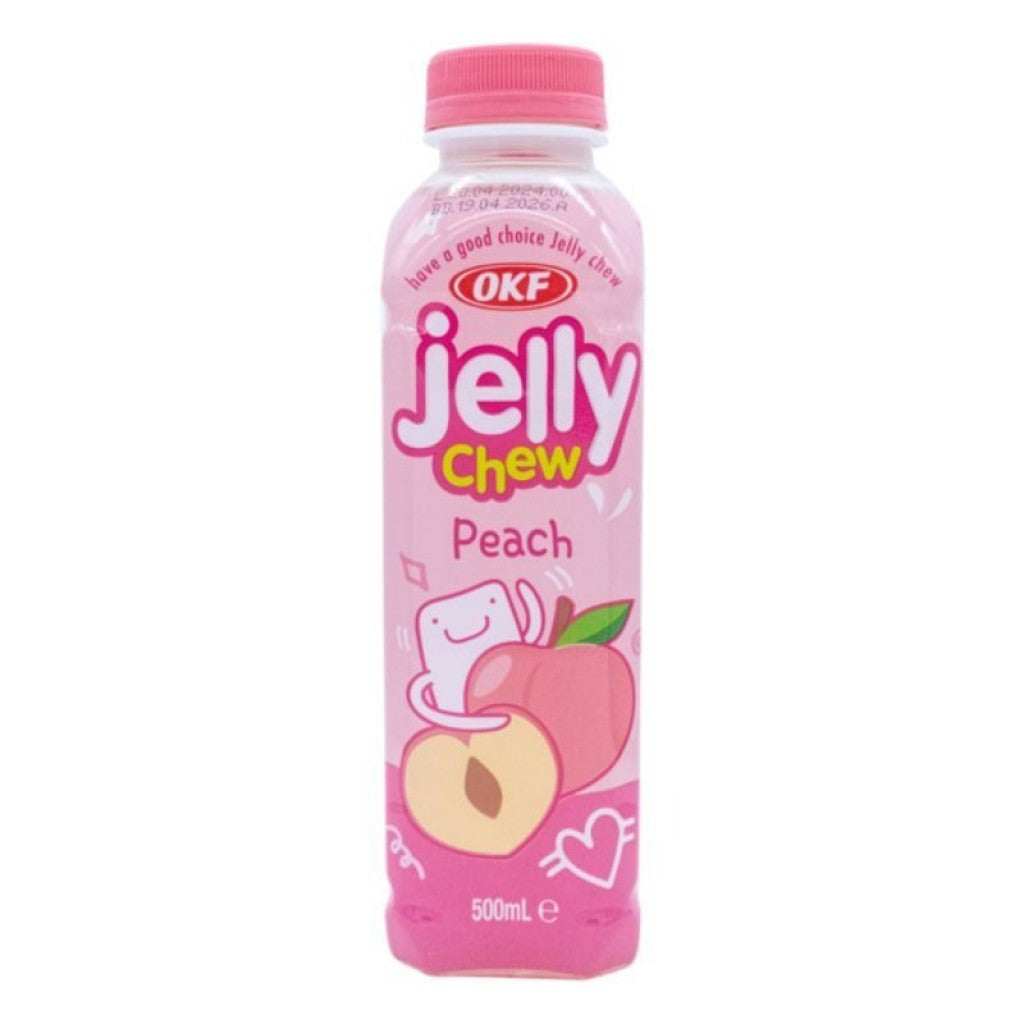 Suco Jelly Chew Sabor Pêssego 500ml Okf