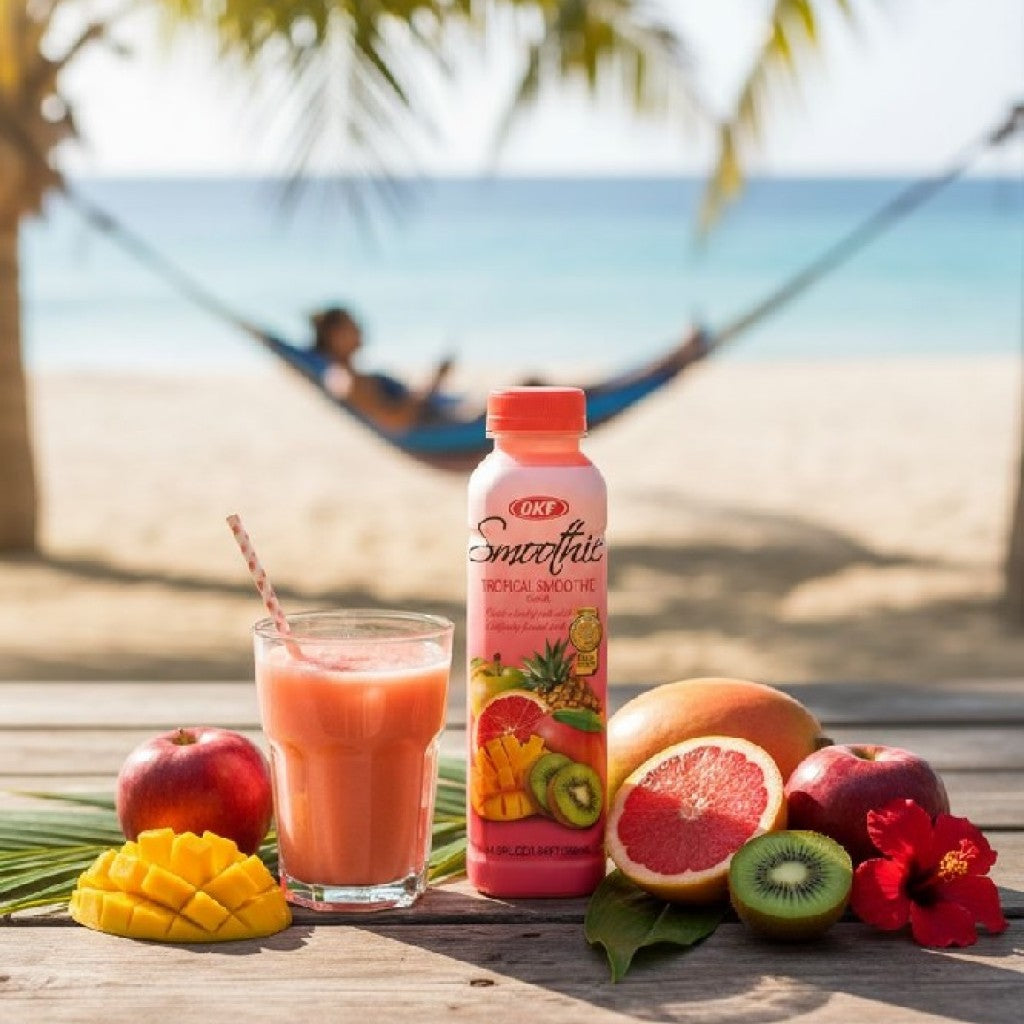 SUCO SMOOTHIE FRUTAS TROPICAIS 500ML OKF