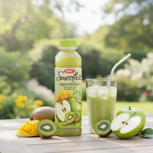 Suco Smoothie Frutas Verdes 500ml OKF