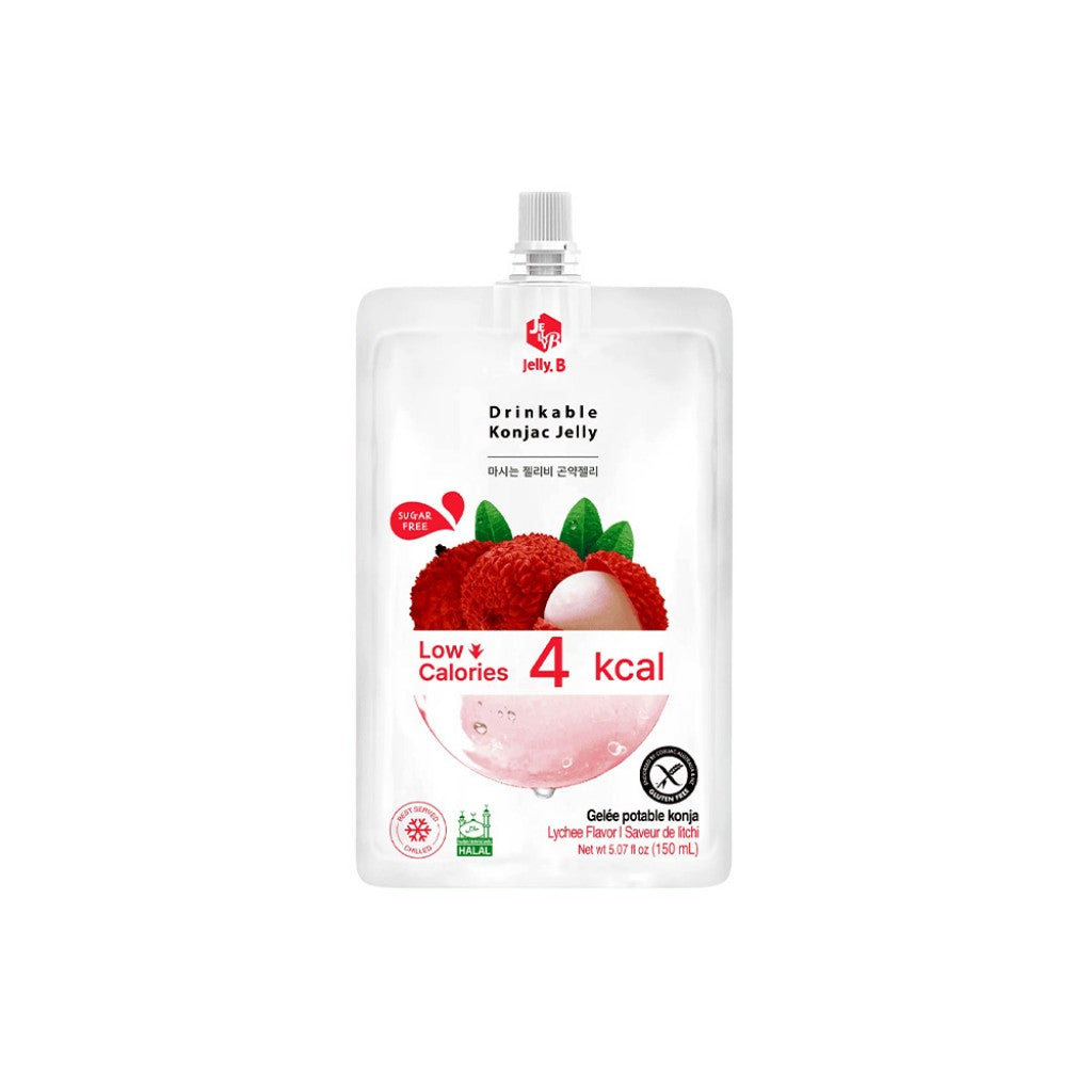 Suco com Gelatina Sabor Lichia 150ml Jelly B