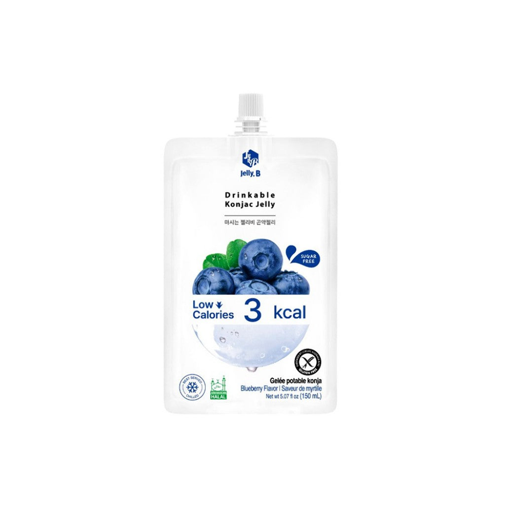 Suco com Gelatina Sabor Mirtilo 150ml Jelly B