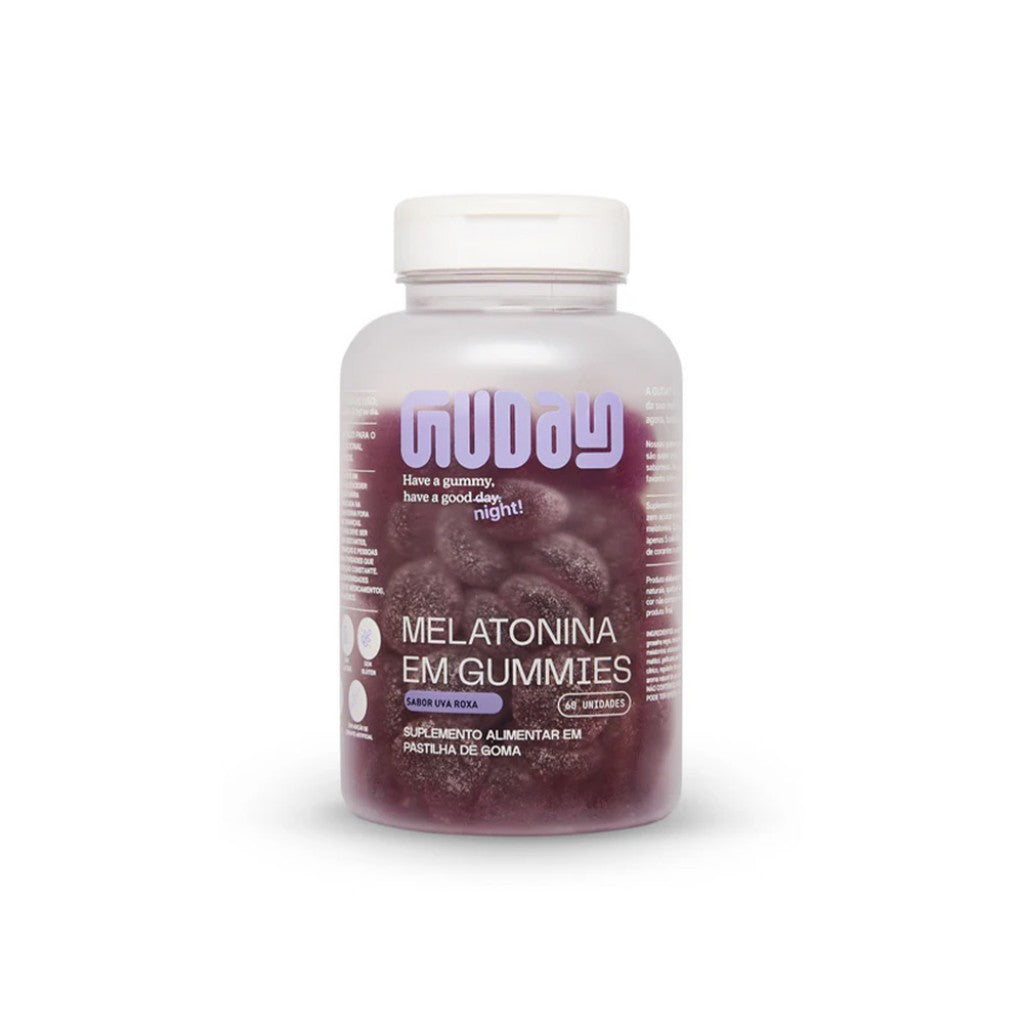 Melatonina Gummies Uva Roxa Guday 60un