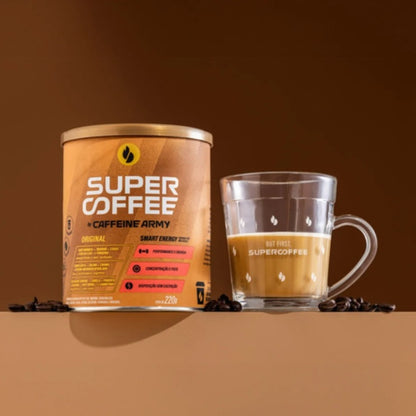 SuperCoffee Smart Energy Original 220g Empório Daruma Suplemento Energético