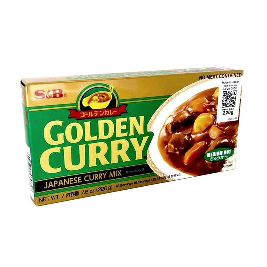 Tempero Golden Curry Picante Medio 220g