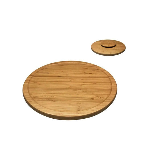 Tabua de Bambu com Base Giratória