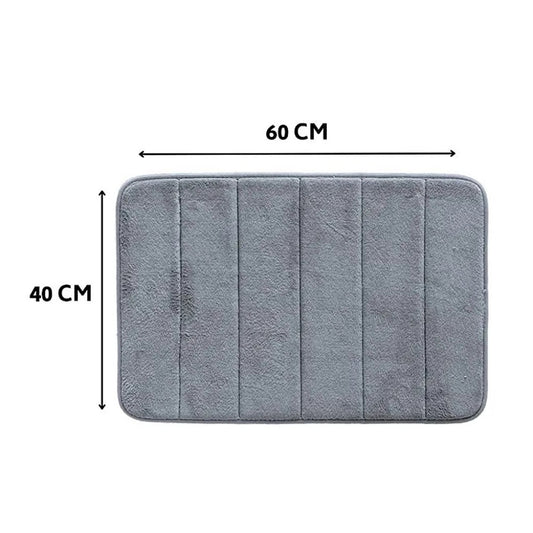 Tapete Super Soft Cinza Escuro 60x40cm Camesa