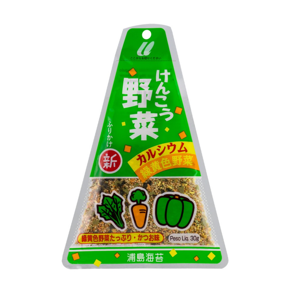 Tempero para Arroz Furikake Verduras e Legumes 30g