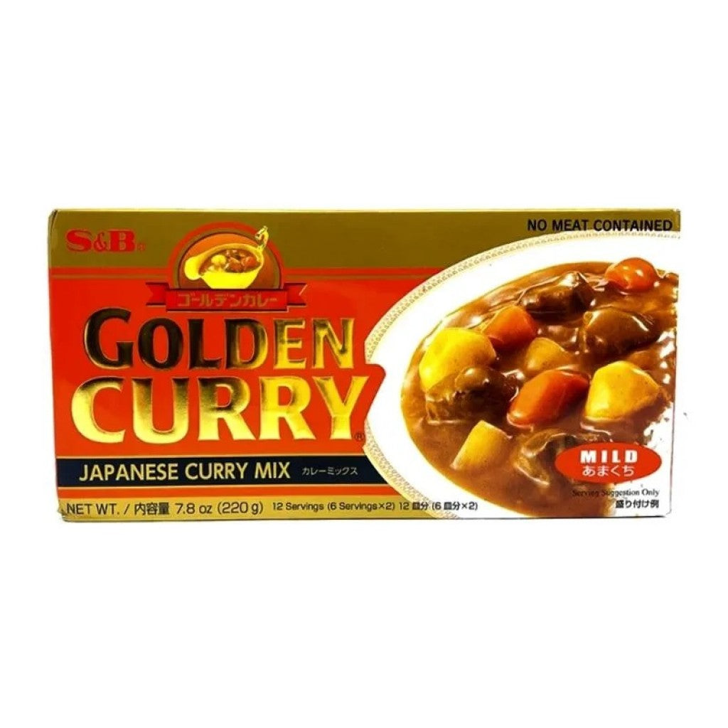 Tempero Golden Curry Suave 220g S&B