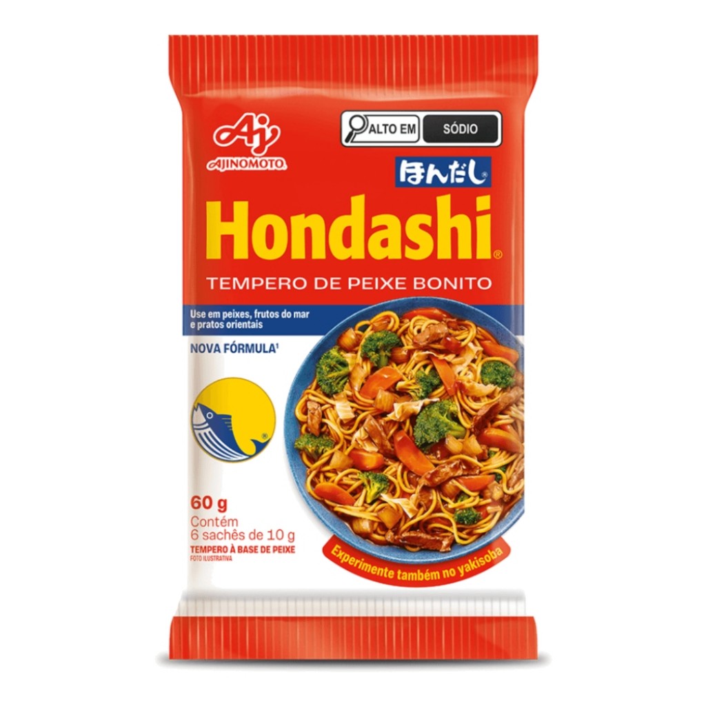 Tempero Hondashi Peixe 60g Ajinomoto