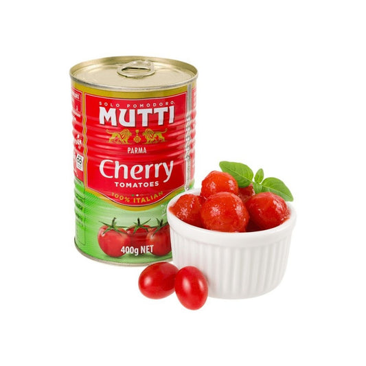 Tomate Cereja Lata 400g Mutti VENC. 31/08/26