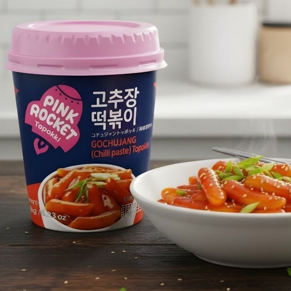 Topokki Sabor Molho de Pimenta Gochujang 120g Pink Rocket