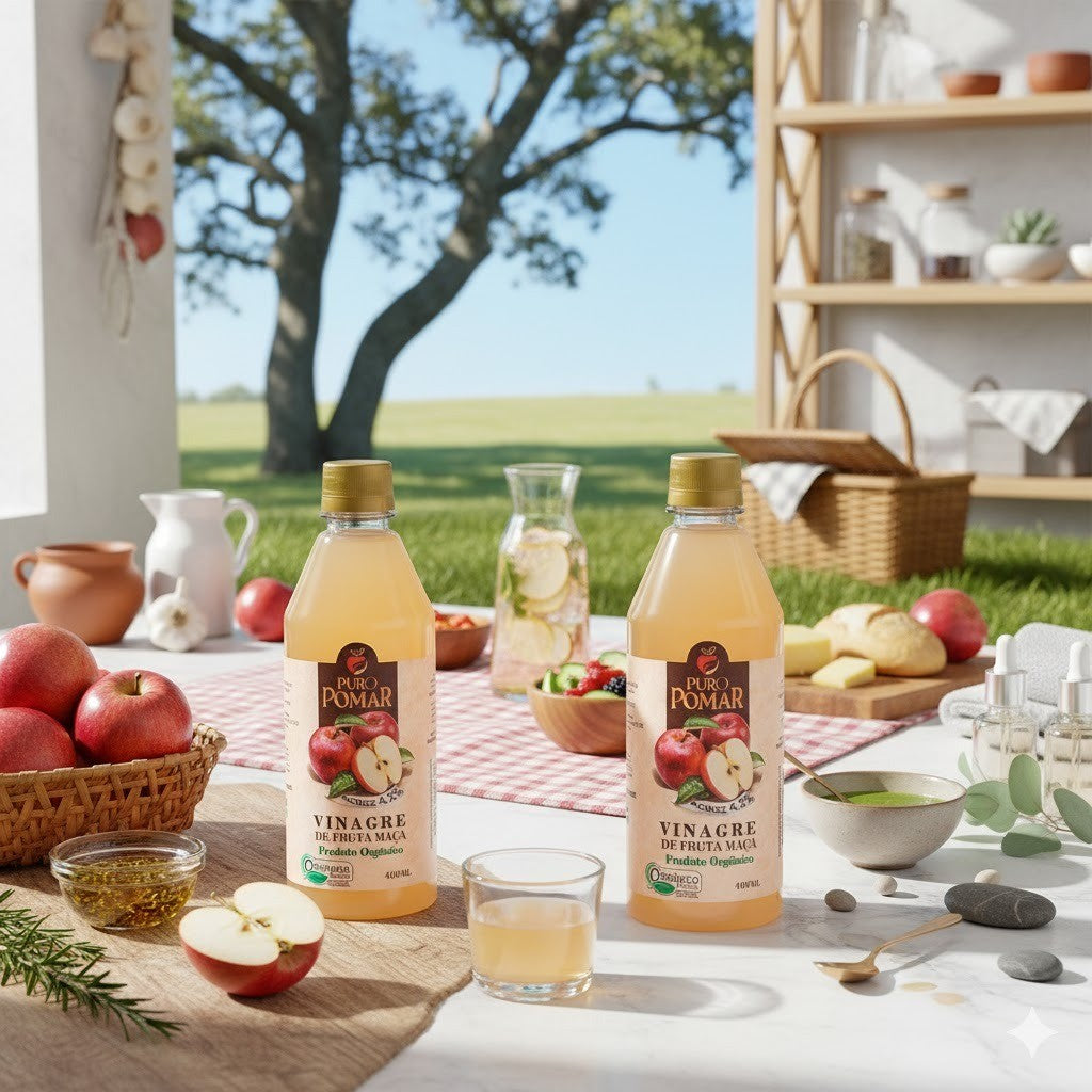 Vinagre de Maçã Orgânico 400ml Puro Pomar