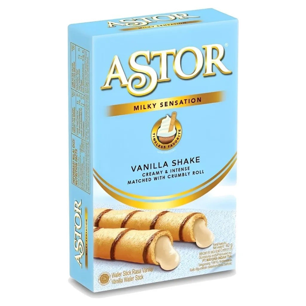 Wafer Sticks Baunilha 40g Astor VENC. 23/09/26