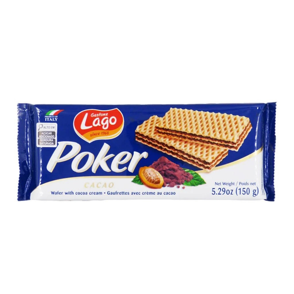 Wafer Com Recheio De Creme De Cacau 150g Gastone Lago