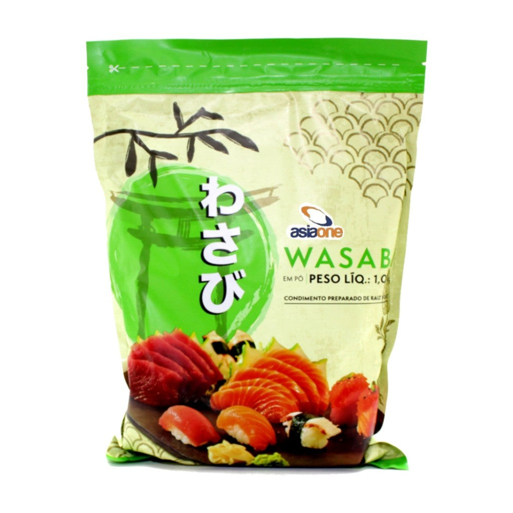 Wasabi em Pó 1,01kg Asia One